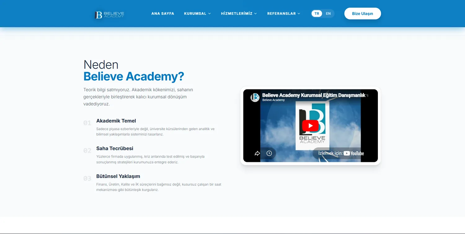 Believe Academy — 1